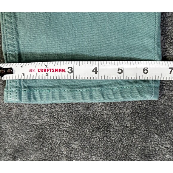 Levi’s Jeans 511 Slim 30x32 Teal Green Eco Ease Stretch Denim NWT New - Picture 11 of 13